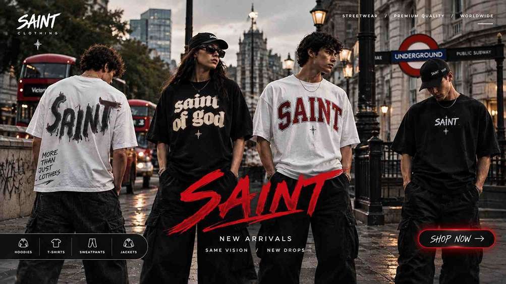 saint michael shirt banner